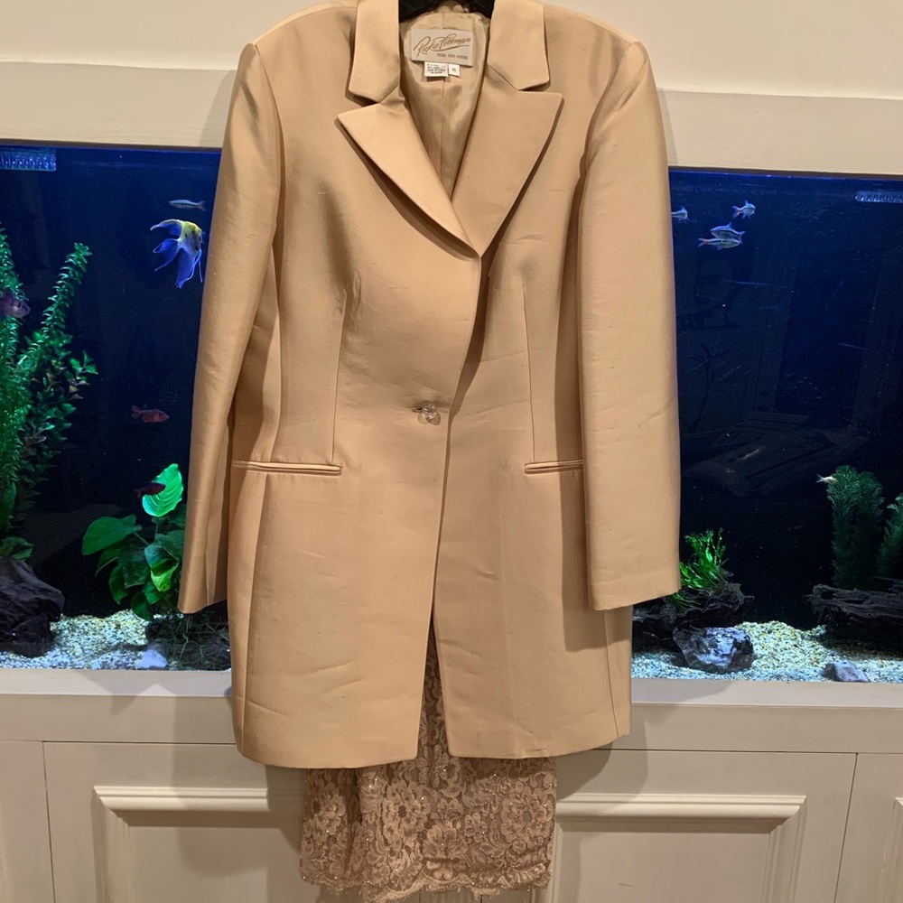 MIDI sequins dress and coat